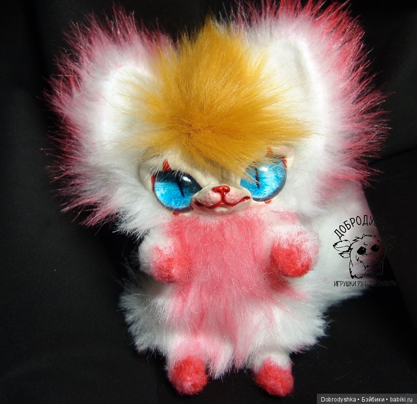 Пеннивайз — Игрушки в смешанной технике (мех и глина): Арт (фото 3)
