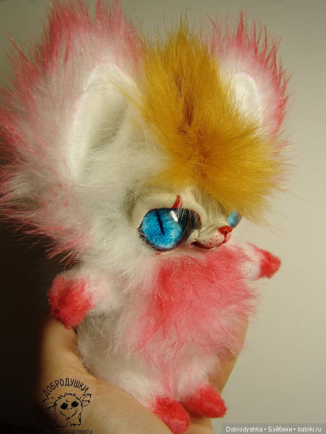Пеннивайз — Игрушки в смешанной технике (мех и глина): Арт (фото 4)