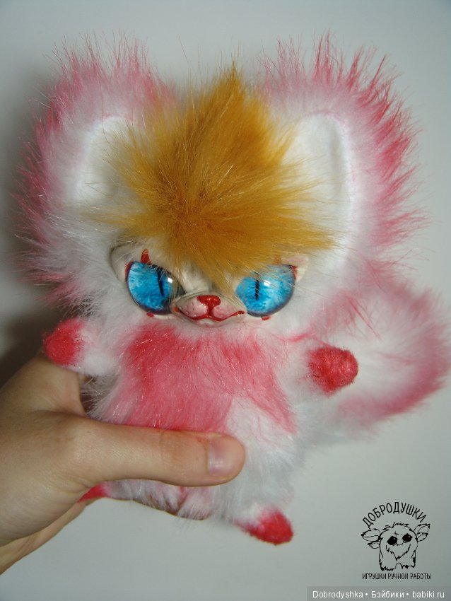Пеннивайз — Игрушки в смешанной технике (мех и глина): Арт (фото 6)