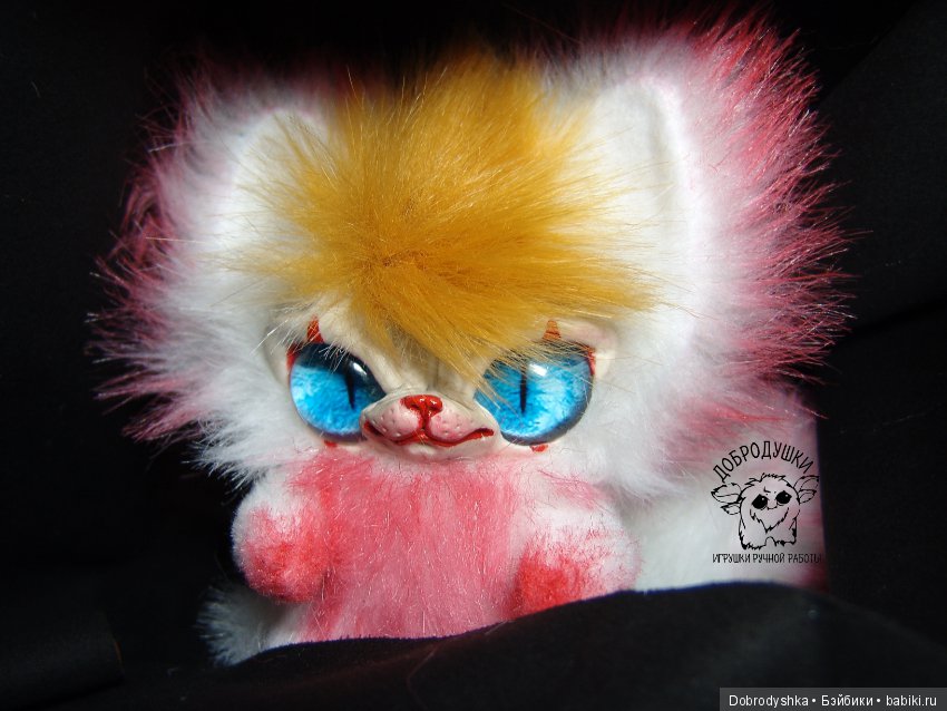 Пеннивайз — Игрушки в смешанной технике (мех и глина): Арт (фото 2)