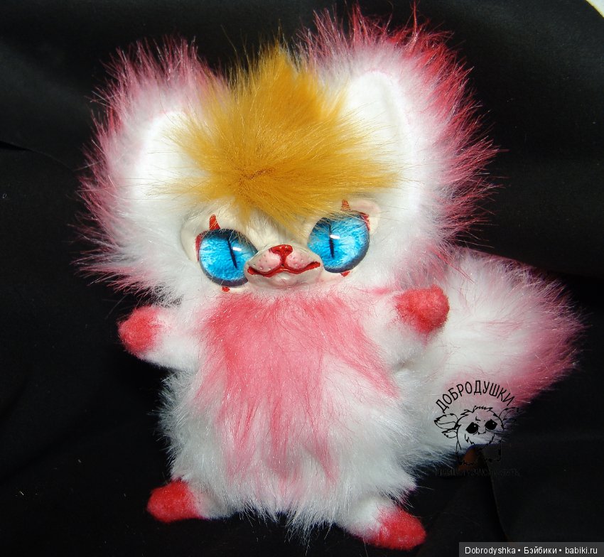 Пеннивайз — Игрушки в смешанной технике (мех и глина): Арт (фото 5)