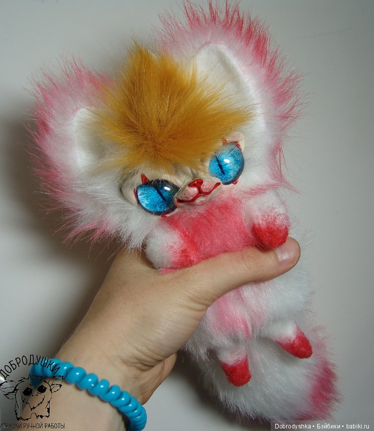 Пеннивайз — Игрушки в смешанной технике (мех и глина): Арт (фото 10)