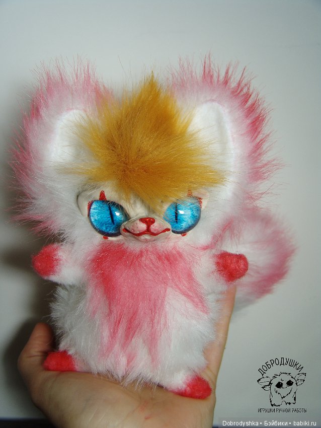 Пеннивайз — Игрушки в смешанной технике (мех и глина): Арт (фото 7)