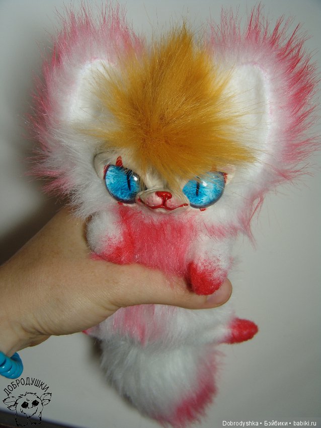 Пеннивайз — Игрушки в смешанной технике (мех и глина): Арт (фото 9)