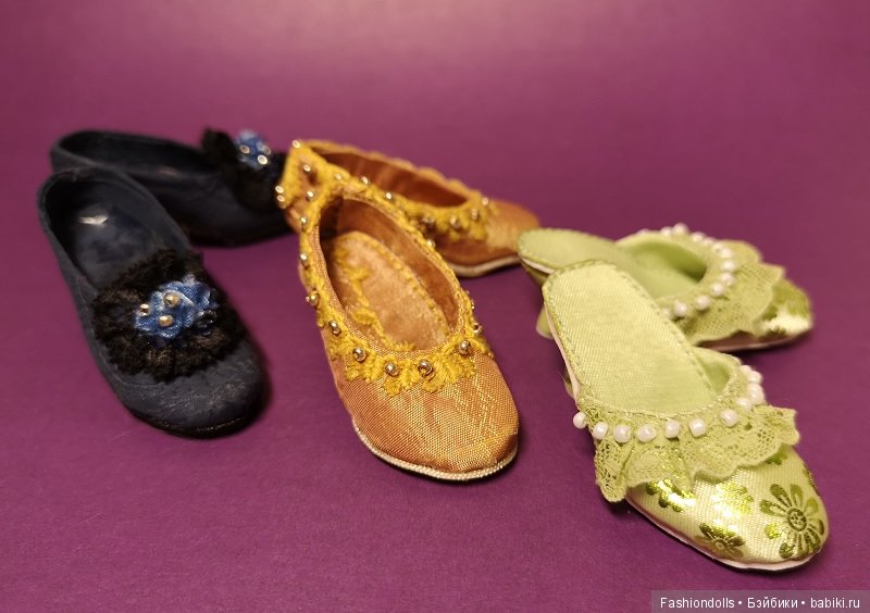 Дамские туфельки — Одежда и обувь для кукол BJD (БЖД): 1/3 (фото 10)