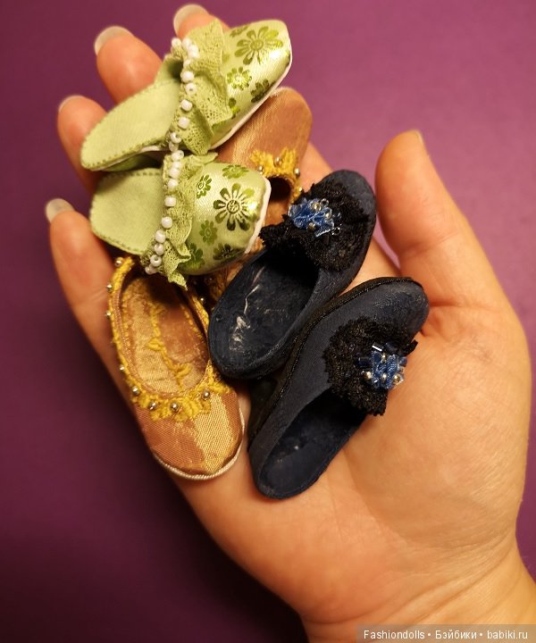 Дамские туфельки — Одежда и обувь для кукол BJD (БЖД): 1/3