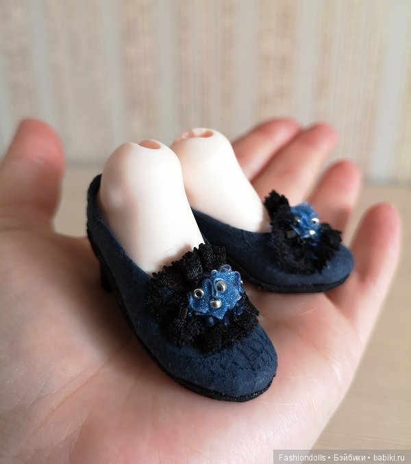 Дамские туфельки — Одежда и обувь для кукол BJD (БЖД): 1/3 (фото 2)