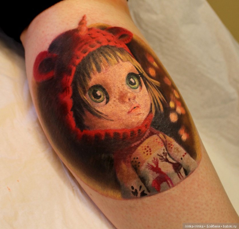 Тату для поклонников Blythe (фото 5)