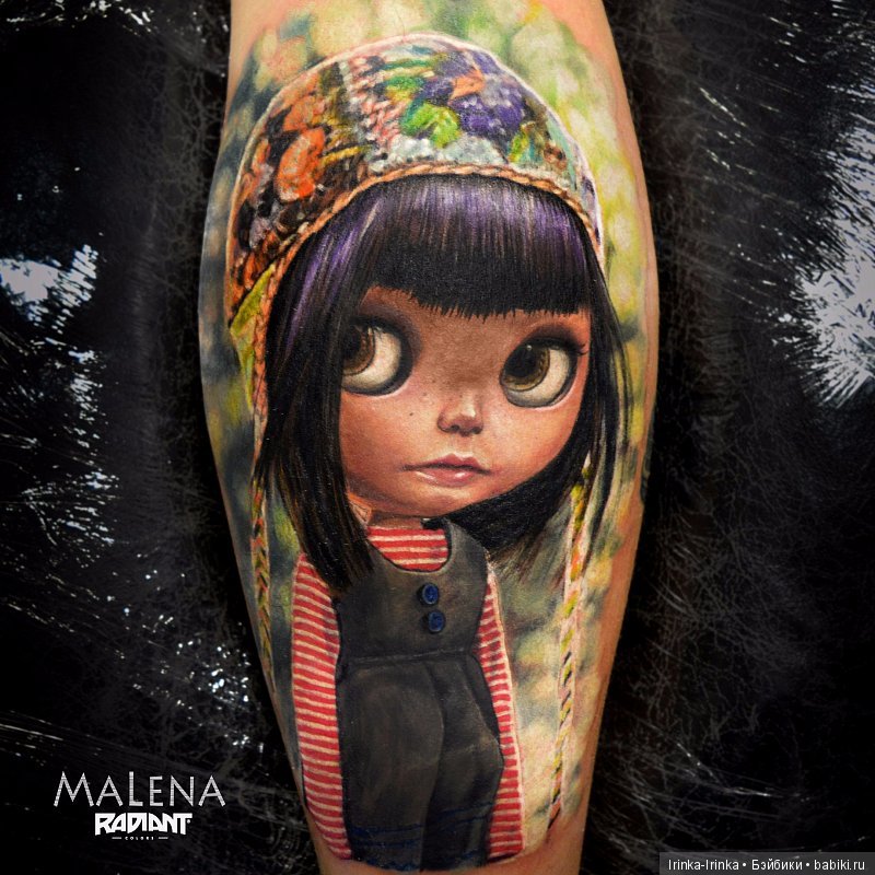 Тату для поклонников Blythe (фото 7)