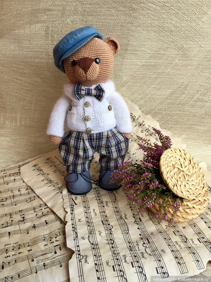 Мои мишки — Вязаные игрушки и амигуруми: крючком