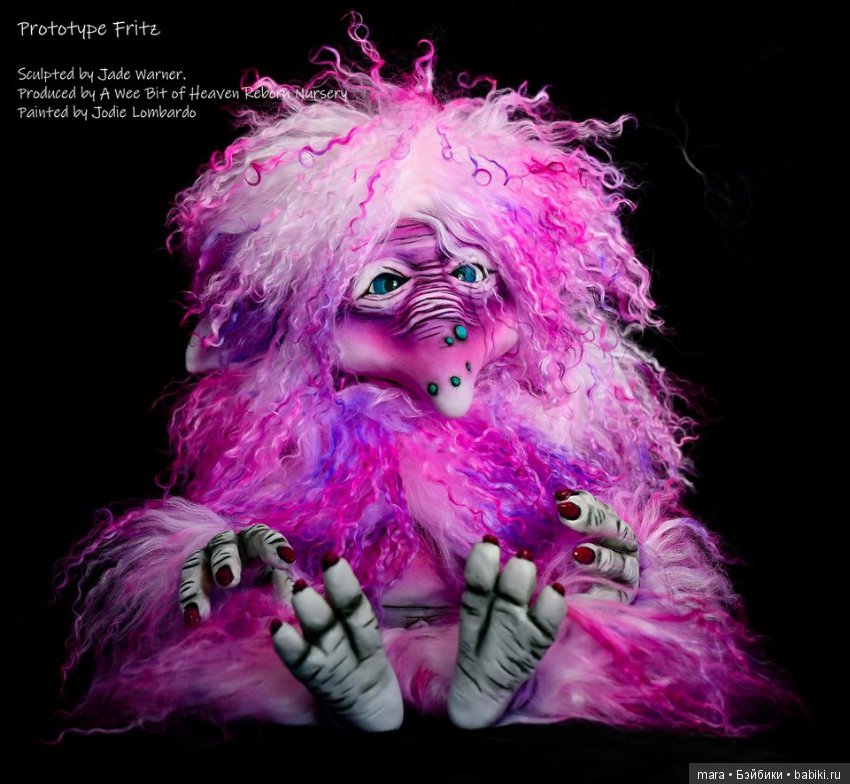 Fritz скульптора Jade Warner, автор прототипа My Sweet Little Angels Reborn Nursery (фото 2)
