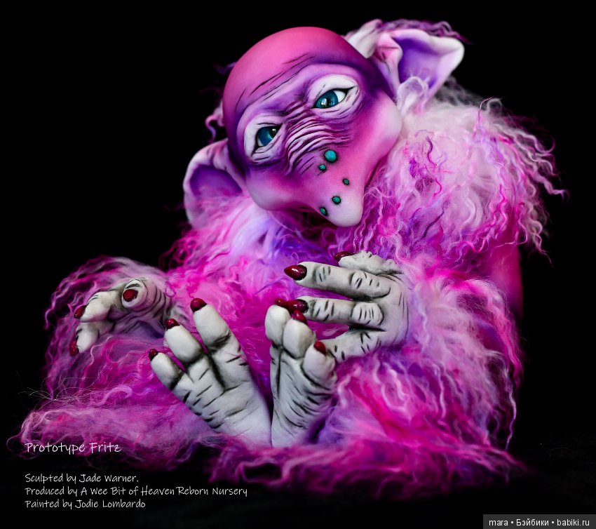 Fritz скульптора Jade Warner, автор прототипа My Sweet Little Angels Reborn Nursery (фото 3)