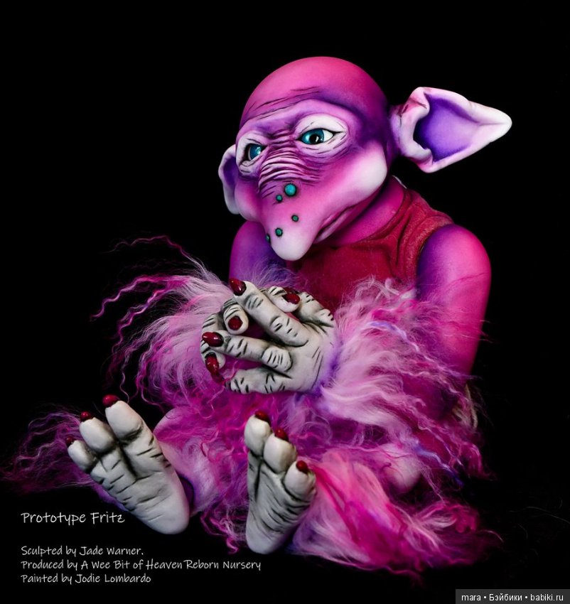 Fritz скульптора Jade Warner, автор прототипа My Sweet Little Angels Reborn Nursery (фото 4)