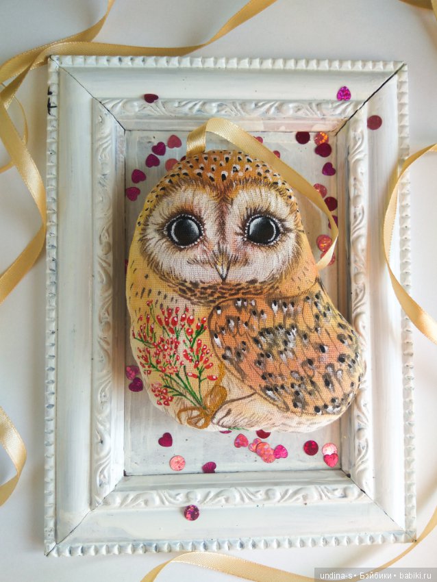 Текстильные игрушки — Текстильные игрушки и примитивы: кофейные (фото 4)