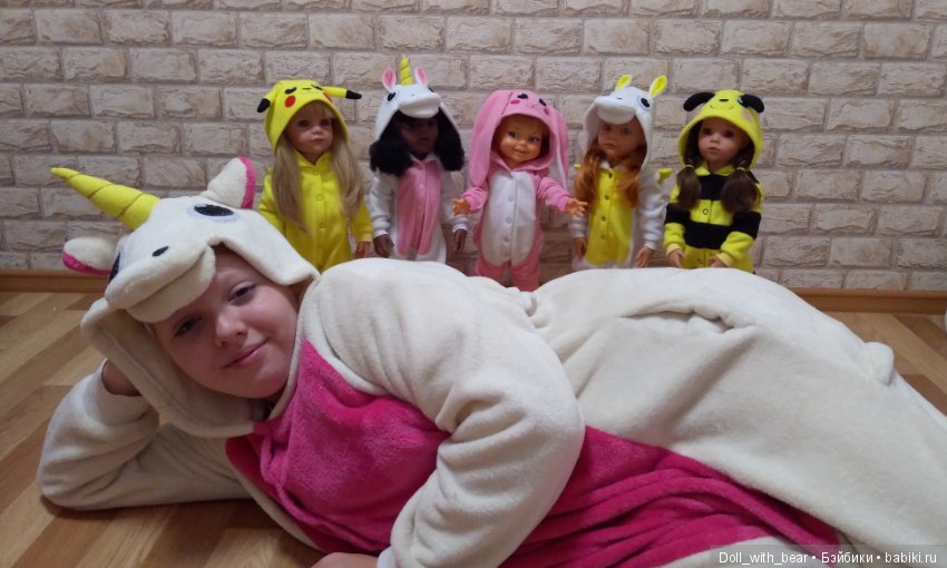 Весёлые комбезики для девочек Готц (фото 2)