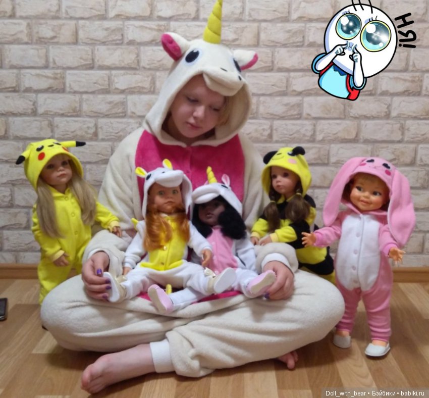 Весёлые комбезики для девочек Готц (фото 5)