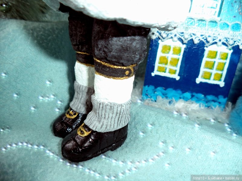 Ватные елочные игрушки - Детки не нашего времени (фото 5)