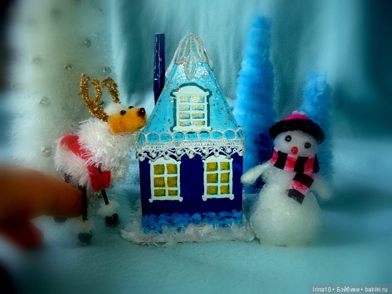 Ватные елочные игрушки - Детки не нашего времени