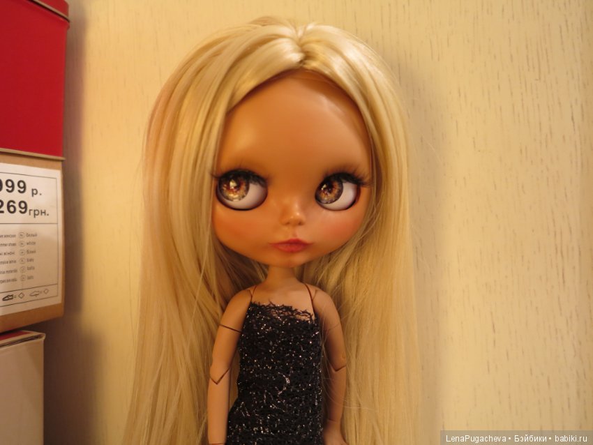 Две мои первые "птички" кастомные Блайз Беляночка и Розочка (фото 2)