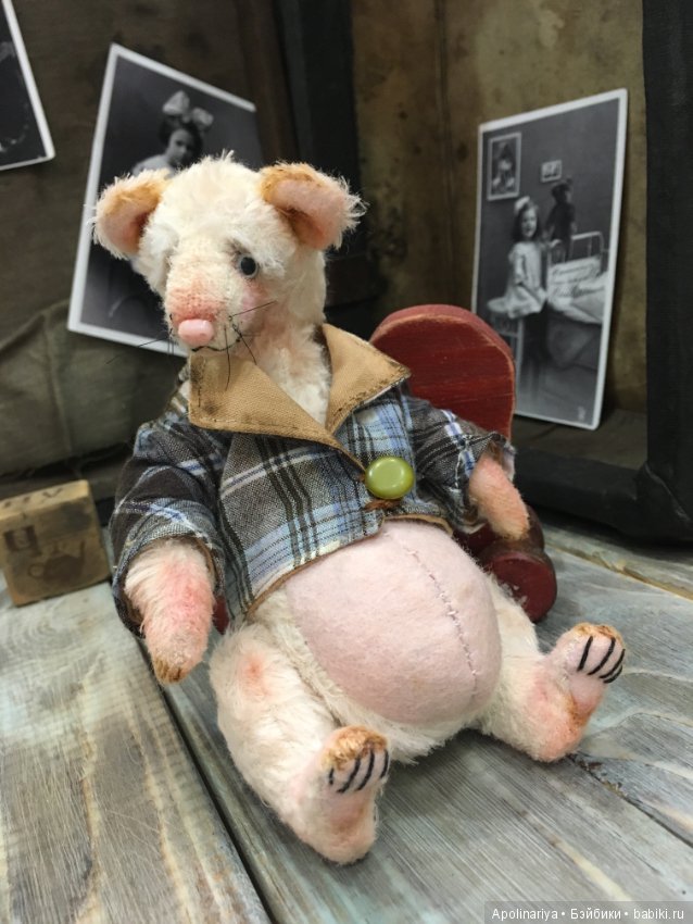 Ронум крыс-тедди — Авторские мишки Тедди и друзья: фото (фото 8)