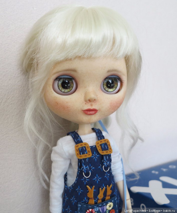 Две мои первые "птички" кастомные Блайз Беляночка и Розочка (фото 8)