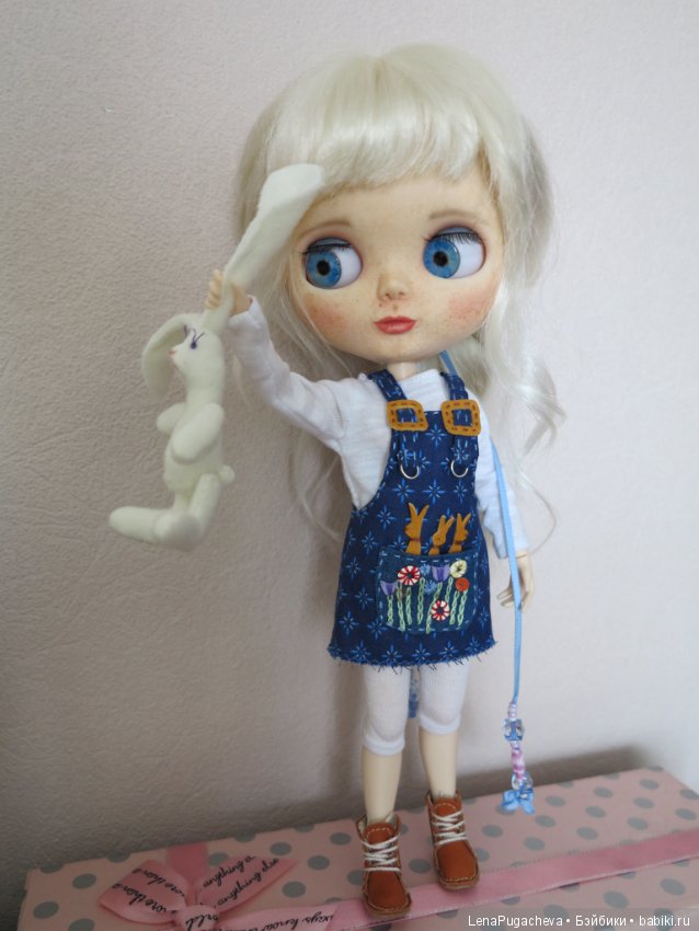 Две мои первые "птички" кастомные Блайз Беляночка и Розочка (фото 3)