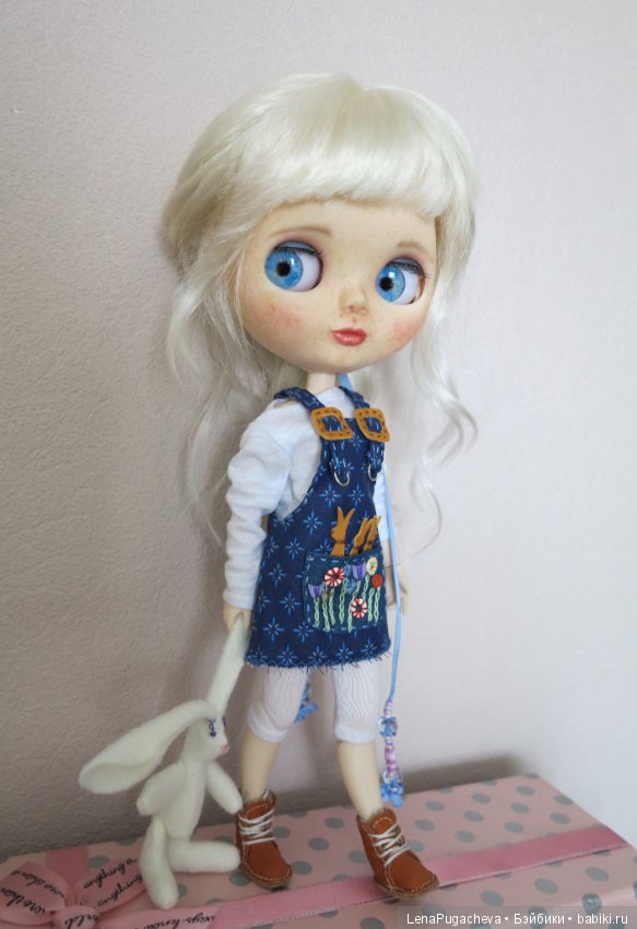 Две мои первые "птички" кастомные Блайз Беляночка и Розочка (фото 4)