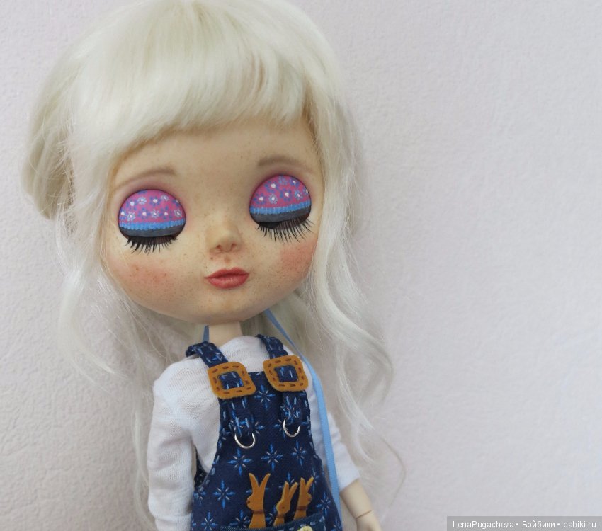 Две мои первые "птички" кастомные Блайз Беляночка и Розочка (фото 7)