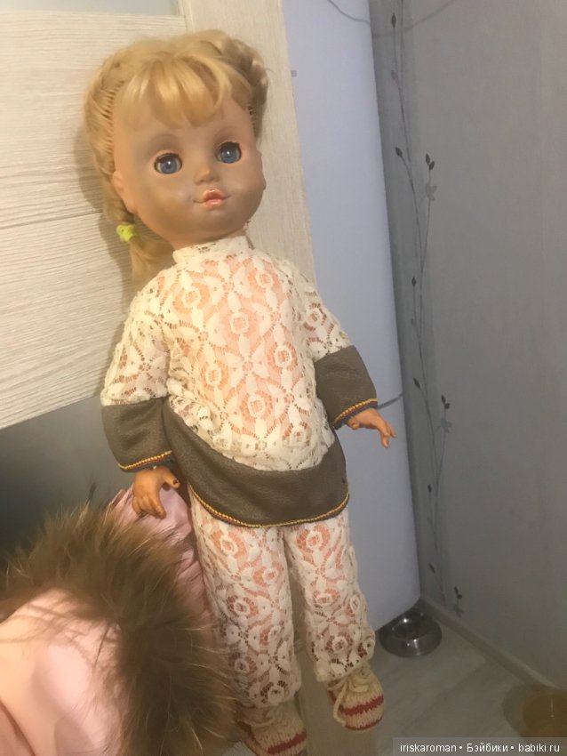 Кукла ГДР с потемневшим лицом (фото 2)