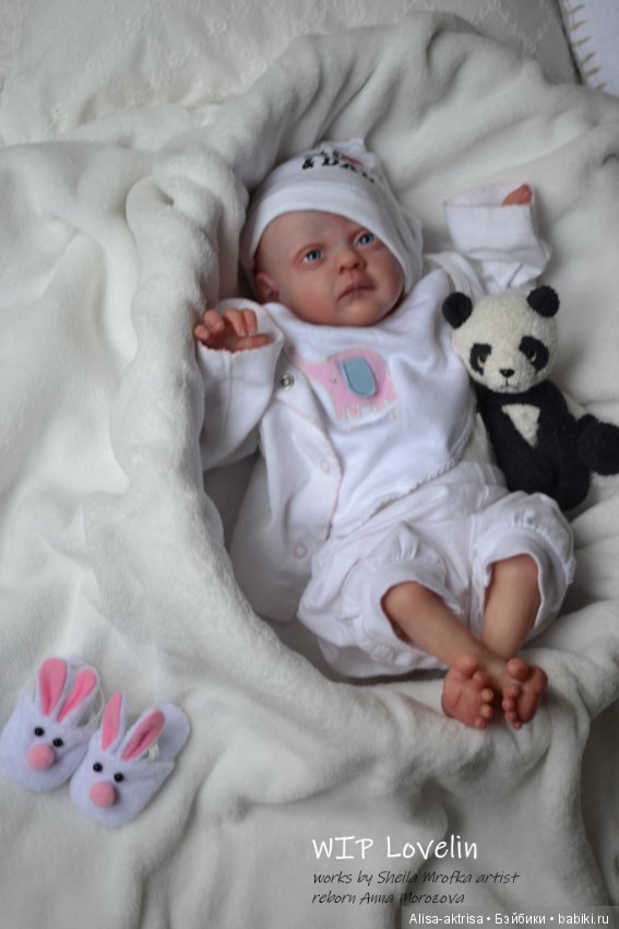 Ловелин малыш нежное сокровище... Кукла реборн Анны Морозовой (фото 7)