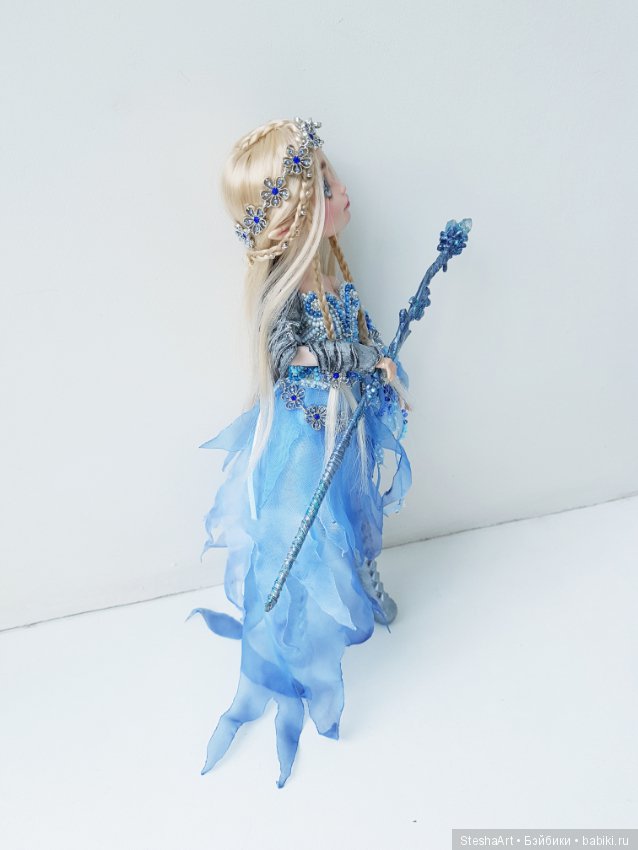 Эльфочка - волшебница. ООАК куклы ЭАХ (фото 7)