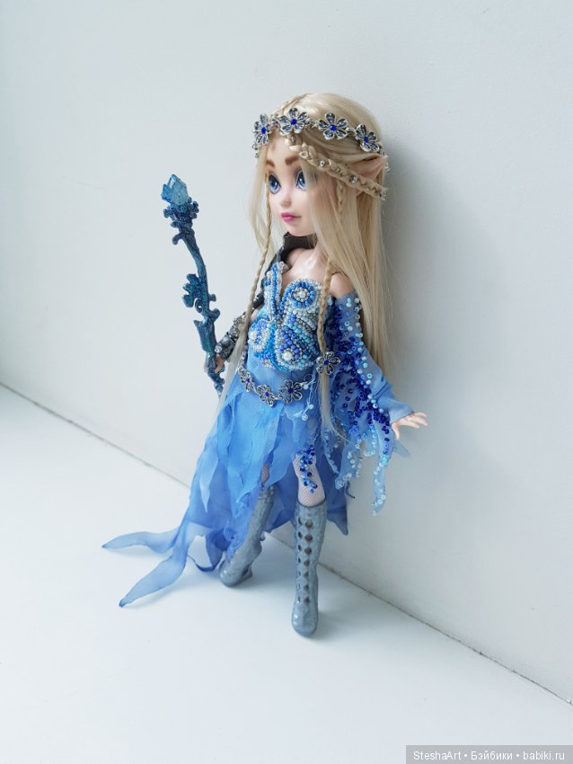 Эльфочка - волшебница. ООАК куклы ЭАХ (фото 8)