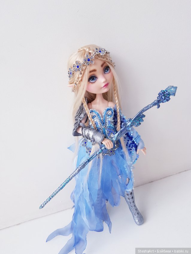 Эльфочка - волшебница. ООАК куклы ЭАХ (фото 6)