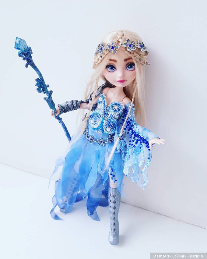 Эльфочка - волшебница. ООАК куклы ЭАХ (фото 9)