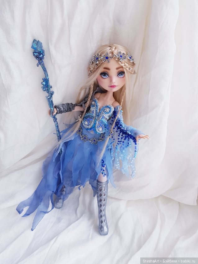 Эльфочка - волшебница. ООАК куклы ЭАХ (фото 2)