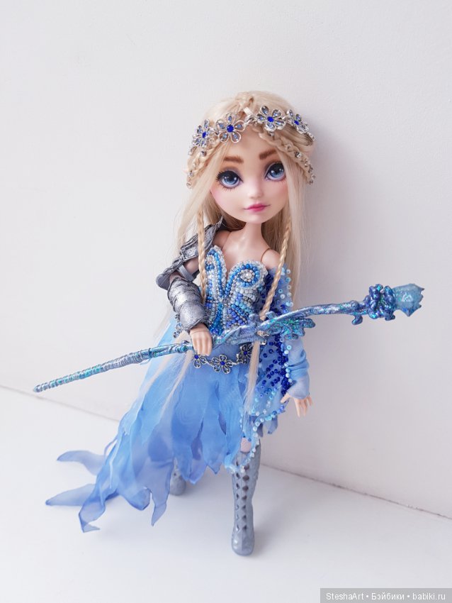 Эльфочка - волшебница. ООАК куклы ЭАХ (фото 5)
