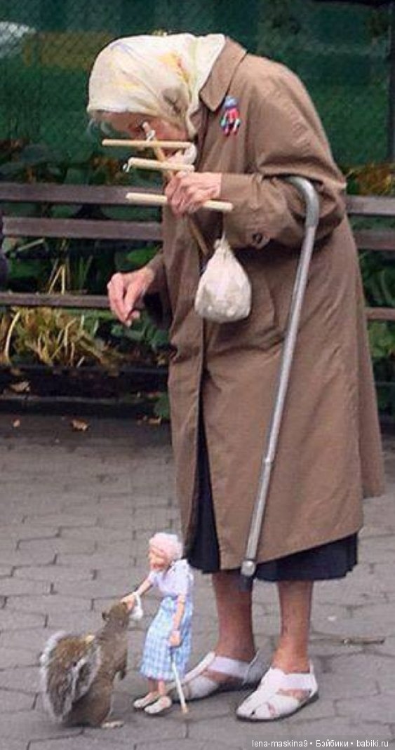 Старушка и ее марионетка — Интересное и необычное: фотоподборки (фото 2)