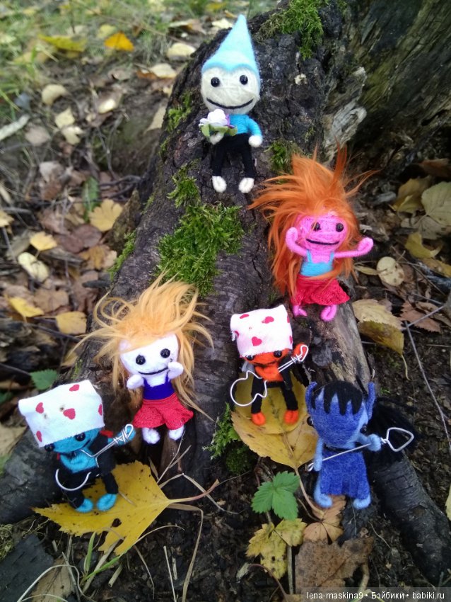 Лесные жители — Авторские игрушки из разных материалов: синельная проволока