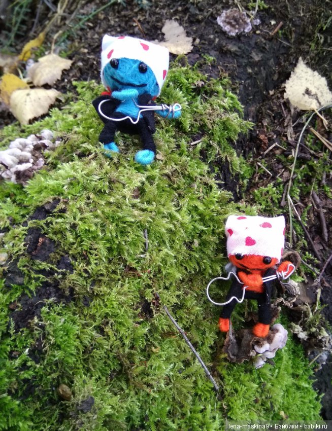 Лесные жители — Авторские игрушки из разных материалов: синельная проволока