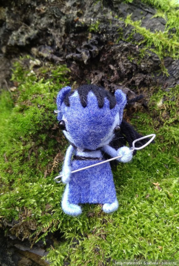 Лесные жители — Авторские игрушки из разных материалов: синельная проволока (фото 2)