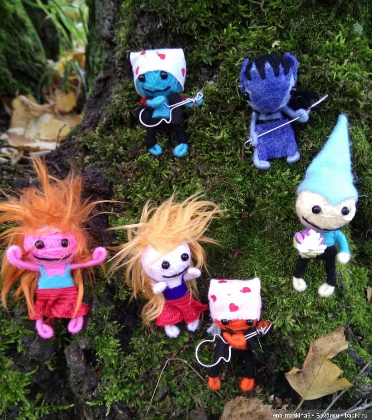 Лесные жители — Авторские игрушки из разных материалов: синельная проволока (фото 7)