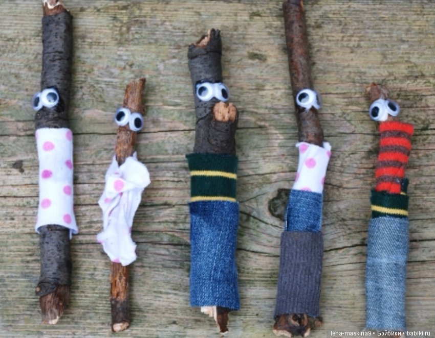 Кукольная мебель, из палочек, веточек и прочего