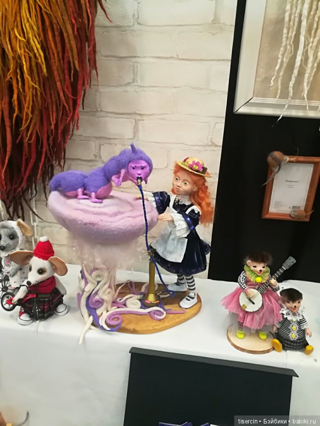 Фотоотчет с осенней выставки кукол на Тишинке, 04.10.19г., часть 3-я