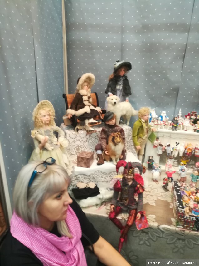 Фотоотчет с осенней выставки кукол на Тишинке, 04.10.19г., часть 3-я