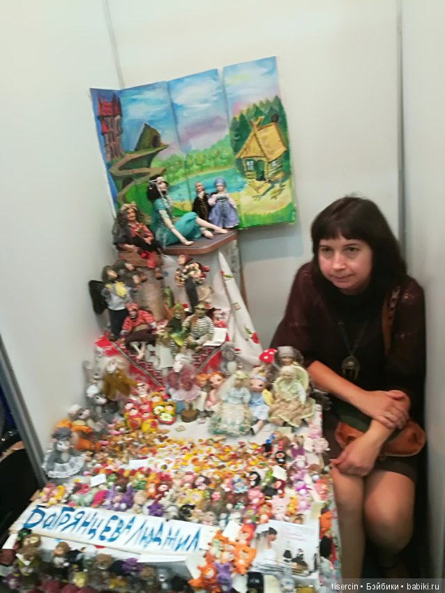 Фотоотчет с осенней выставки кукол на Тишинке, 04.10.19г., часть 3-я