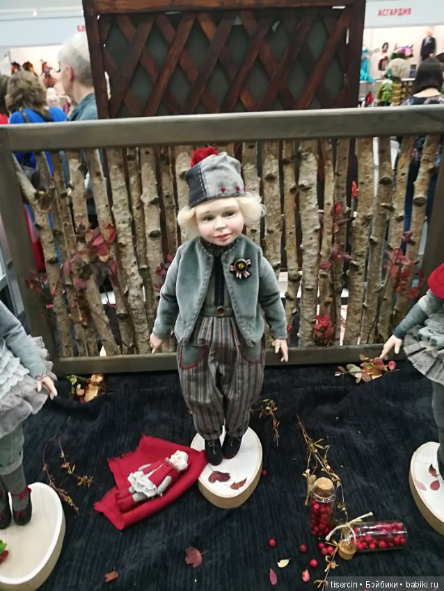 Фотоотчет с осенней выставки кукол на Тишинке, 04.10.19г., часть 3-я