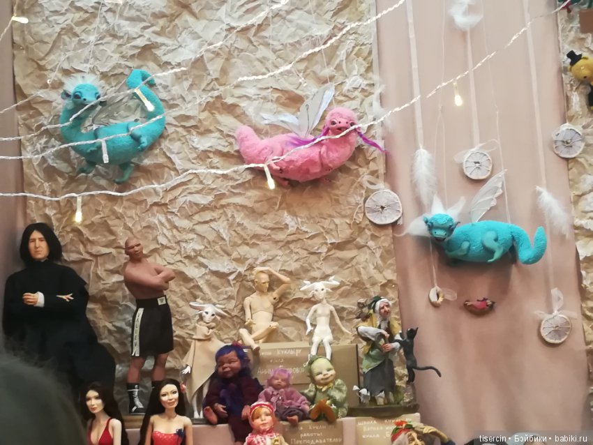 Фотоотчет с осенней выставки кукол на Тишинке, 04.10.19г., часть 3-я
