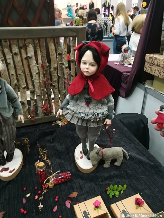 Фотоотчет с осенней выставки кукол на Тишинке, 04.10.19г., часть 3-я