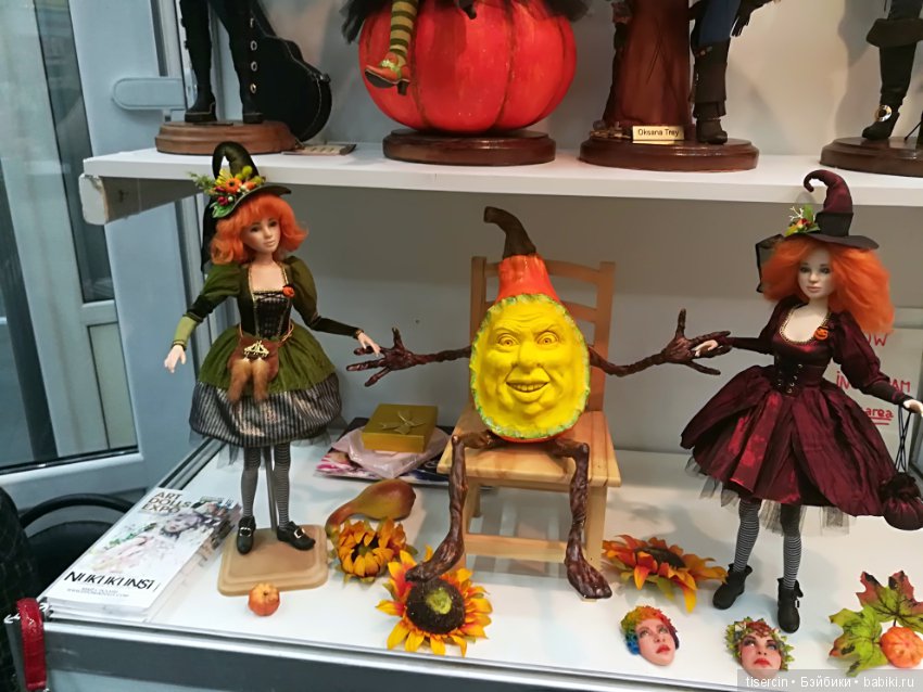 Фотоотчет с осенней выставки кукол на Тишинке, 04.10.19г., часть 3-я (фото 4)