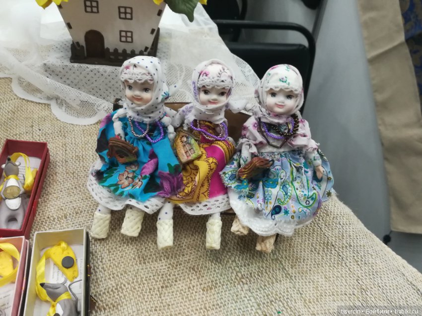 Фотоотчет с осенней выставки кукол на Тишинке, 04.10.19г., часть 3-я